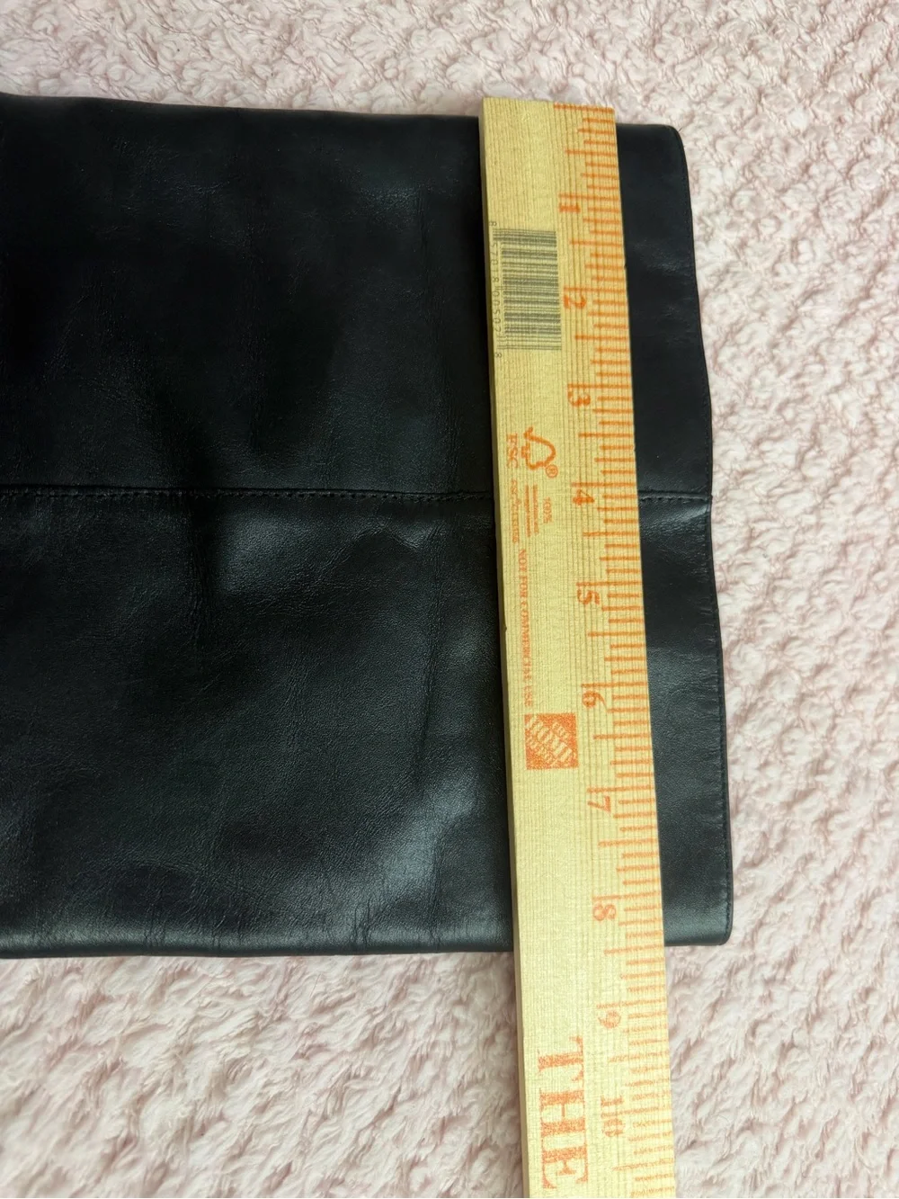 Zara Black Leather Over-the-Knee Boots-Size 40